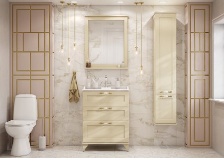 Тумба под раковину Aquaton Леон 65 Н 1A194601LBPR0 Дуб бежевый 