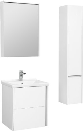 Шкаф пенал Aquaton Стоун 30 R 1A228403SX01R подвесной Белый 