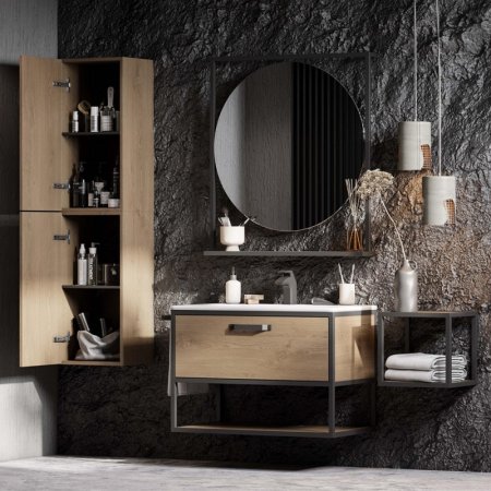 Полка Aquaton Лофт Фабрик 34 1A242703LTDY0 Дуб кантри 