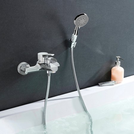 Смеситель для ванны Paini Messina MECR111KM Хром 