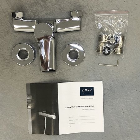 Смеситель для ванны Paini Messina MECR111KM Хром 