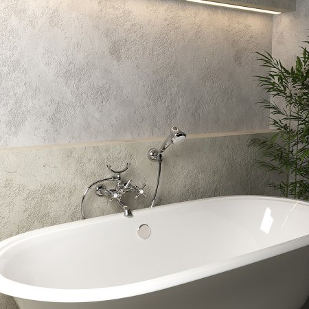 Смеситель для ванны Paini Ornellaia 87CR105 Хром 