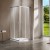 Душевой уголок Vincea Garda VSS-1G9010CL 100х90 см. хром , стекло прозрачное 