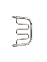 Полотенцесушитель ДВИН D 60/80 c полкой Водяной 1"-1/2" К0  Полированный