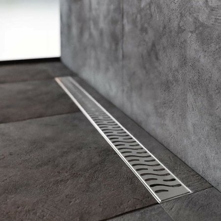 Душевой лоток Paini Harmony 650 CH650HN с решеткой Хром 