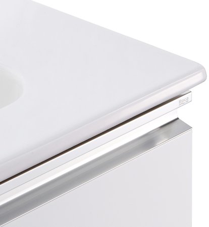 Тумба под раковину Roca The Gap 80 A857399806 подвесная Белый глянец 
