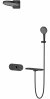 Душевая система Vincea Futura VSFW-2F12TMB с термостатом Черная матовая 