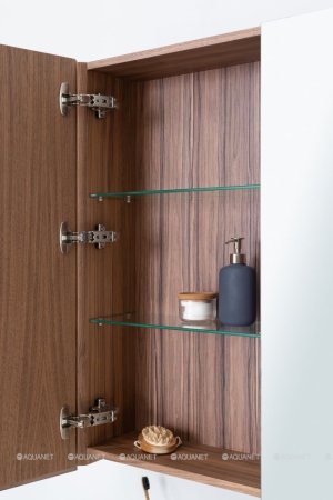 Зеркало-шкаф Aquanet Нью-Йорк 70 орех 