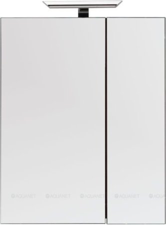 Зеркало-шкаф Aquanet Нью-Йорк 70 орех 