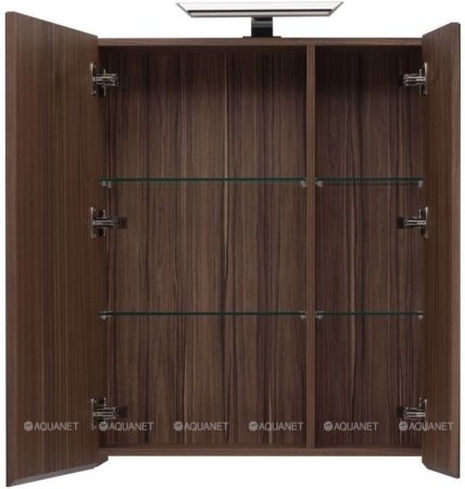 Зеркало-шкаф Aquanet Нью-Йорк 70 орех 