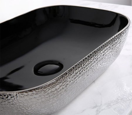 Раковина CeramaLux D1302H020 накладная 