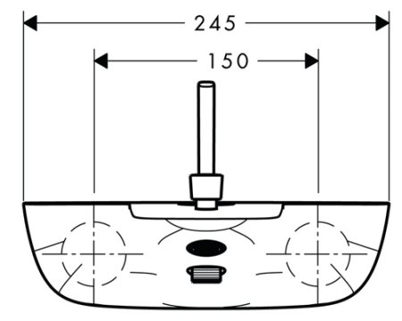 Смеситель Hansgrohe PuraVida 15472000 для ванны с душем 