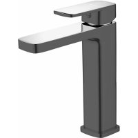 Смеситель для накладной раковины Ganzer GZ12016F Черный / Хром