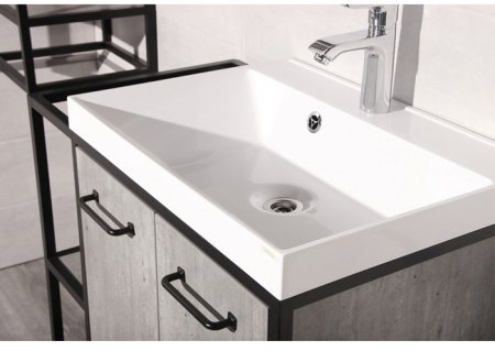 Тумба под раковину Style Line Лофт Classic 60/80 Бетон 