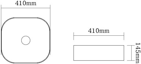 Рукомойник SantiLine SL-1106MB черный матовый 