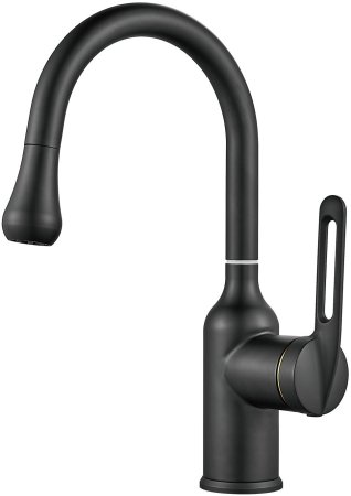 Смеситель для раковины Raffine F101H, черный 
