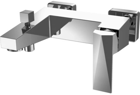 Смеситель для ванны Bravat Iceberg F676110C-01, хром 
