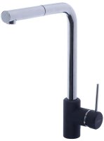 Смеситель для кухни Paini Piemonte PICR46H4 Темно-серый гранит Хром Смеситель для кухни Paini Piemonte PICR46H4 Темно-серый гранит Хром