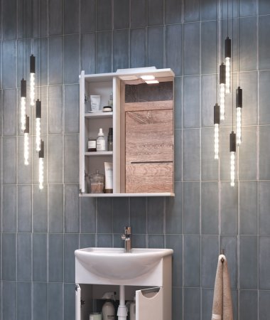 Зеркало со шкафом VIGO Callao z.CAL.50.L.El, 50 см 