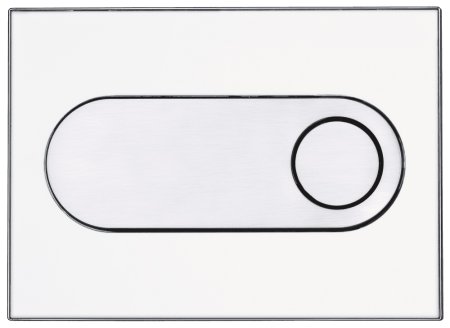 Кнопка смыва Pestan Fluenta Onyx белая 
