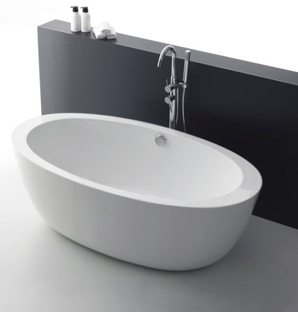 Акриловая ванна BelBagno BB67 170x90 без гидромассажа 