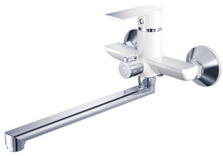 Смеситель для ванны HAIBA HB20505-8 белый 