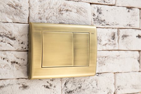 Кнопка смыва TECE Planus 9240366 состаренная латунь 