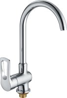 Смеситель однорычажный для кухни HAIBA HB4066 хром