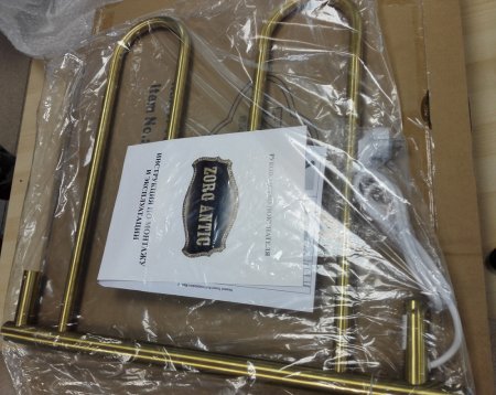 Полотенцесушитель электрический Zorg AZR HT-06 BR бронза 