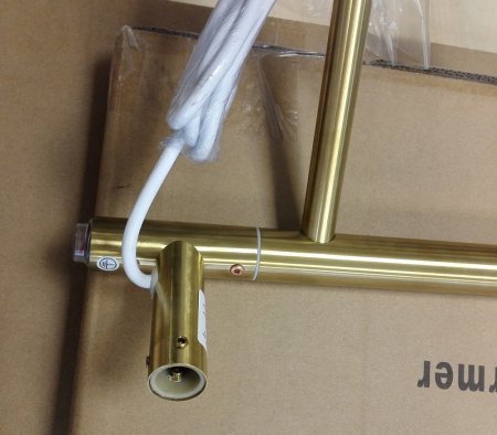 Полотенцесушитель электрический Zorg AZR HT-06 BR бронза 