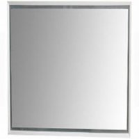 Зеркало BelBagno Z 105 Z-SPC-1050-650-LED-BO с подсветкой Белое матовое с сенсорным выключателем