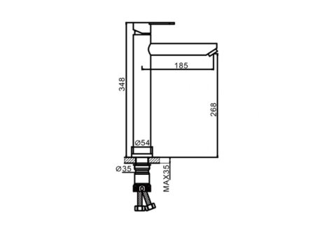Смеситель для раковины Frap F10801-2 