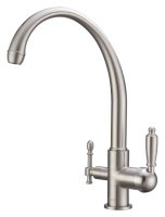 Смеситель Zorg Clean Water ZR 330 YF-33 nickel для кухонной мойки