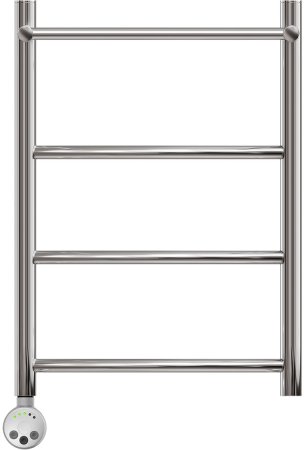 Полотенцесушитель электрический Point Афина PN04146PE П3 400x600 с полкой левый/правый, хром 