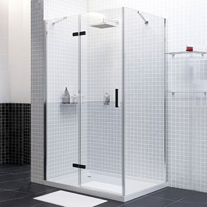 Душевой уголок WasserKRAFT Aller Black 10H07LB 120x90 см 