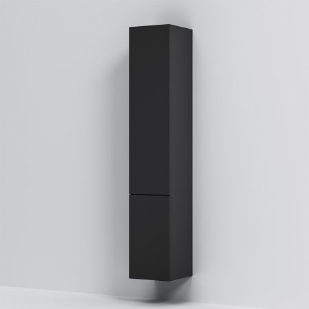 Шкаф пенал AM.PM Gem 30 R M90CHR0306BM подвесной Черный матовый 