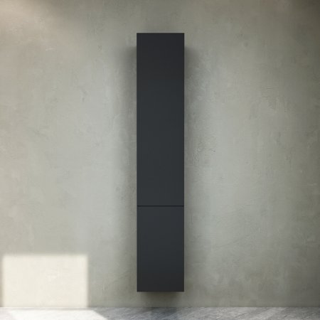 Шкаф пенал AM.PM Gem 30 R M90CHR0306BM подвесной Черный матовый 