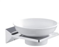 Мыльница Rose RG1603, хром