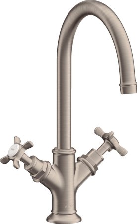 Смеситель Axor Montreux 16502820 для раковины, шлифованный никель 
