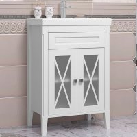 Тумба под раковину Opadiris Палермо 60 00-00006719 Белая матовая