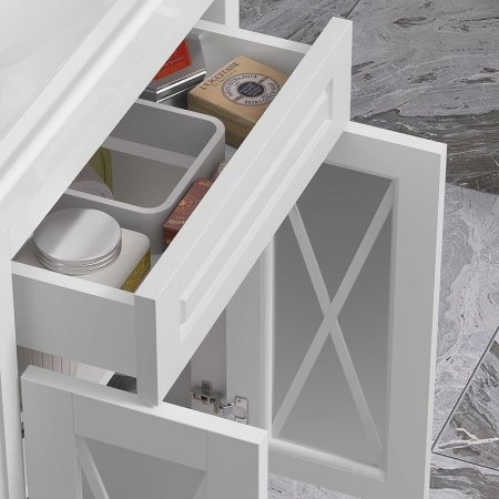 Тумба под раковину Opadiris Палермо 60 00-00006719 Белая матовая 