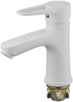 Смеситель для раковины G-Lauf NUD1-A045YW Белый матовый