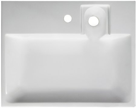 Раковина Marmo Bagno Дельта 60 MB-DL60-50 на стиральную машину Белая 