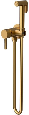Гигиенический душ со смесителем Vincea VHFW-101BG Брашированное золото 