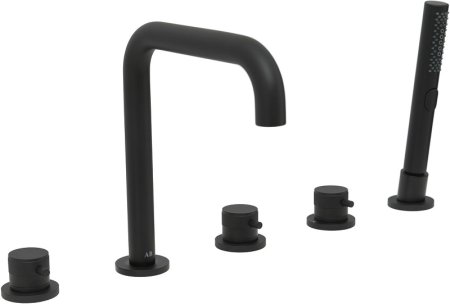 Смеситель на борт ванны Allen Brau Priority 5.31007-31 Черный матовый 