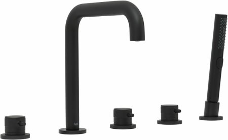 Смеситель на борт ванны Allen Brau Priority 5.31007-31 Черный матовый 