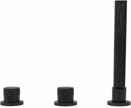 Смеситель на борт ванны Allen Brau Priority 5.31007-31 Черный матовый 