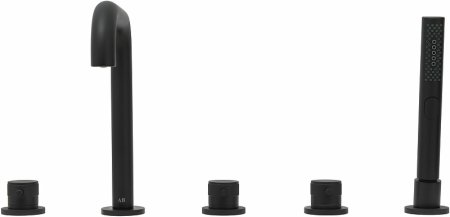 Смеситель на борт ванны Allen Brau Priority 5.31007-31 Черный матовый 