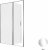 Душевая дверь Allen Brau Priority 140 3.31034.00 профиль Хром стекло прозрачное 