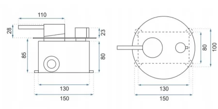Смеситель для ванны Rea Lungo REA-B6440 